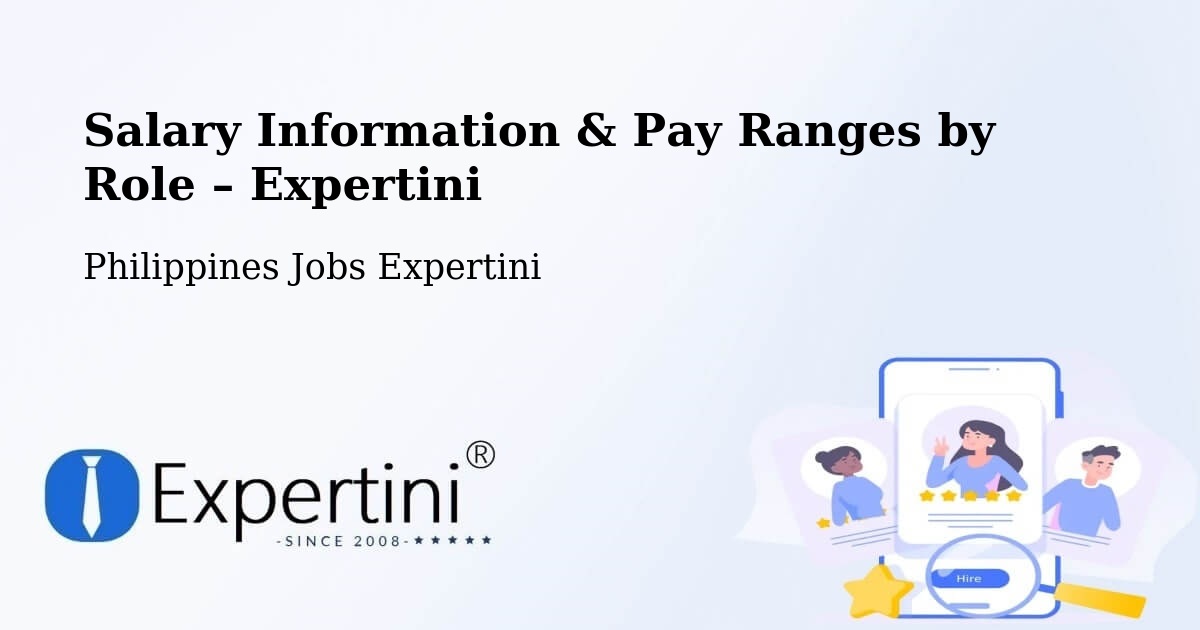 Salary Information & Pay Ranges – Bularit - Bularit, Philippines Jobs Expertini