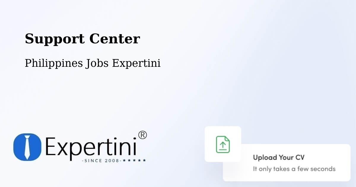 Support Services – Bularit - Philippines Jobs Expertini
